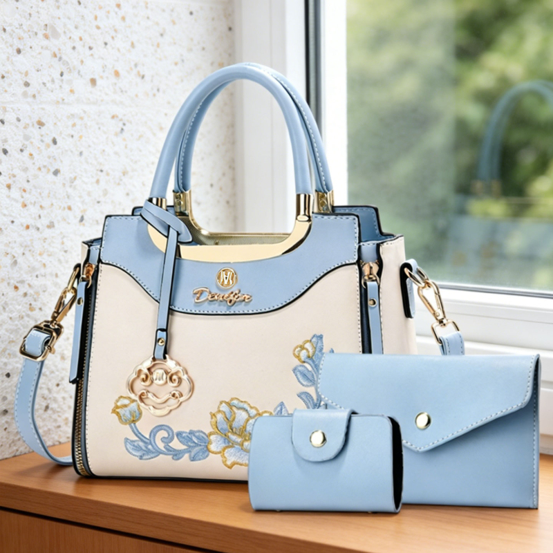 Women'S Bags Handbags - Set di 3 borse ricamate di