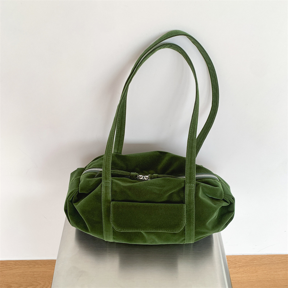 Women Hand Bags For Office - Borse Boston da donna in velluto
