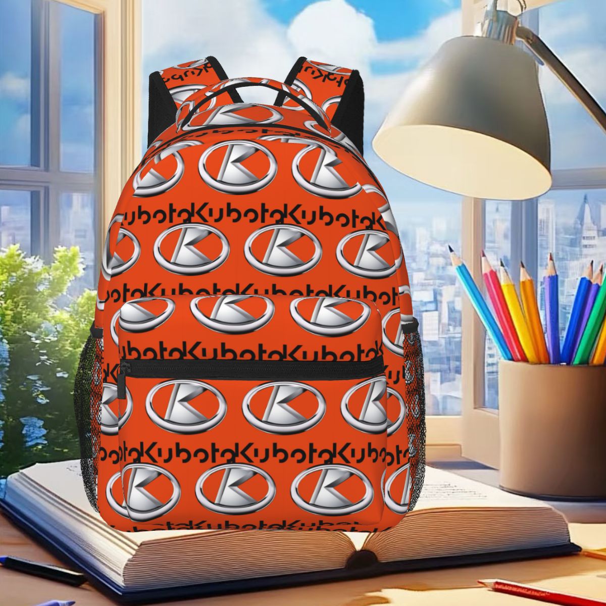 Women Bags Company - Zaino con logo Kubota Tractor Company,