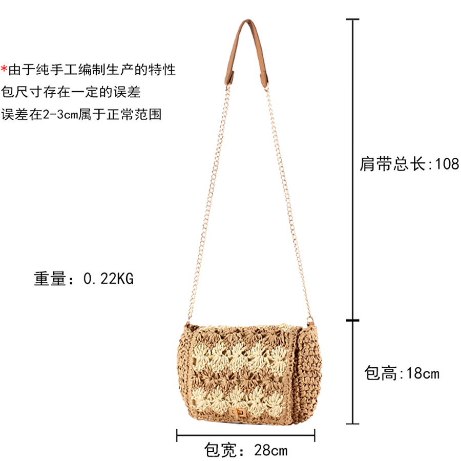 Borse a tracolla in paglia da  - Women'S Raffia Bags recensione e prezzo